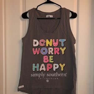 Simply Southern Donut Worry Tank Top